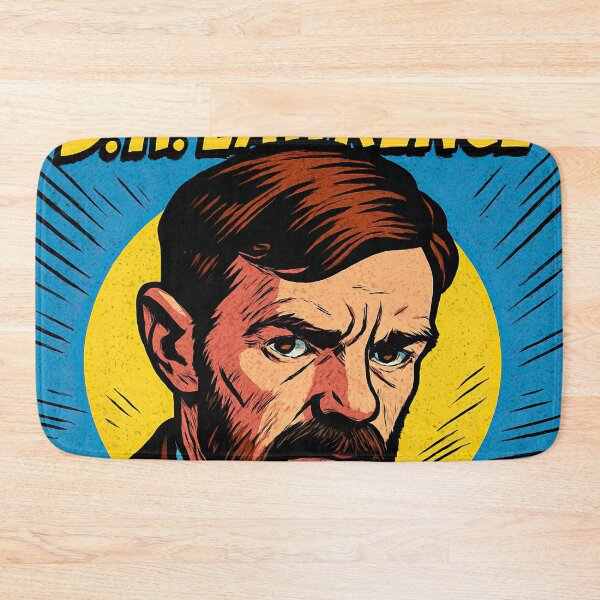 Item preview, D.H. Lawrence, author | Comics stylCartoone -  designed and sold by ComicsFactory.