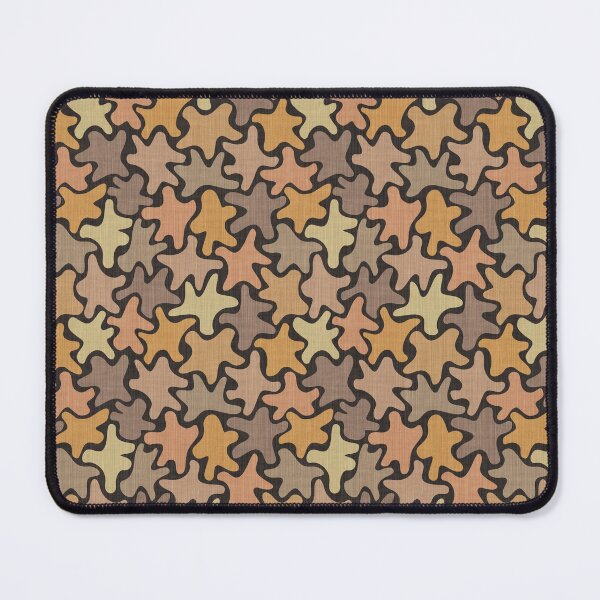 Item preview, Seamless Playful Retro Amoeba Stars Pattern designed and sold by SylvieVibes.
