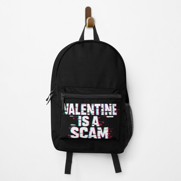 Item preview, Valentine Is a Scam – Anti Valentines Glitch Text Design | Dark Humor Statement designed and sold by R3X .