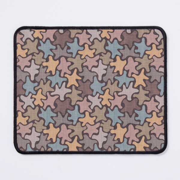 Item preview, Seamless Playful Retro Amoeba Stars Pattern designed and sold by SylvieVibes.