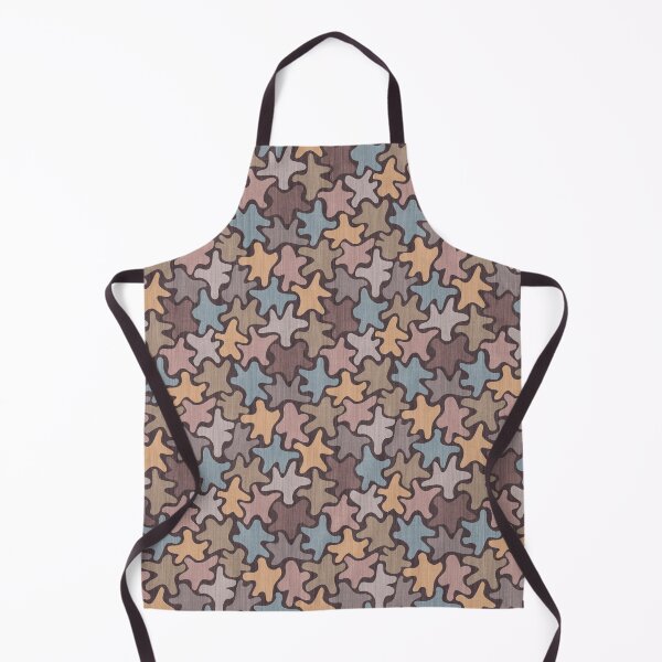 Item preview, Seamless Playful Retro Amoeba Stars Pattern designed and sold by SylvieVibes.