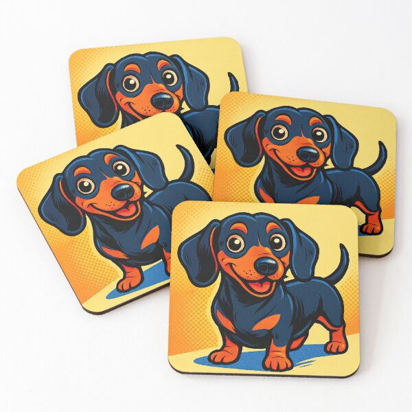 Item preview, Dachshund | Comics stylCartoone - designed and sold by ComicsFactory.