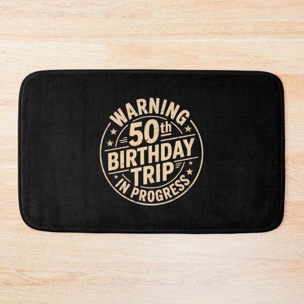 Item preview, Warning 50th Birthday Trip In Progress 50 Years Old designed and sold by angolinnArt.