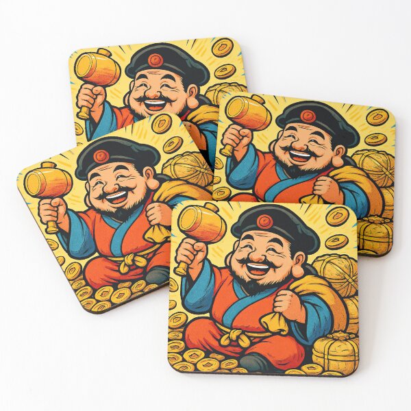 Item preview, Daikokuten, Japanese god of wealth | Comics stylCartoone -  designed and sold by ComicsFactory.