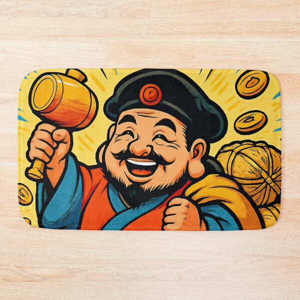 Item preview, Daikokuten, Japanese god of wealth | Comics stylCartoone -  designed and sold by ComicsFactory.