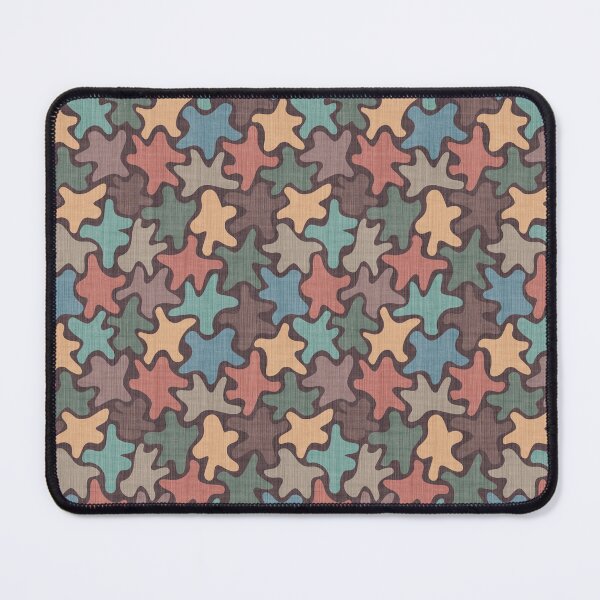 Item preview, Seamless Playful Retro Amoeba Stars Pattern designed and sold by SylvieVibes.