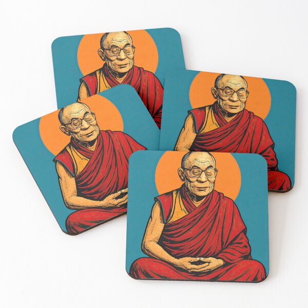 Item preview, Dalai Lama | Comics stylCartoone -  designed and sold by ComicsFactory.
