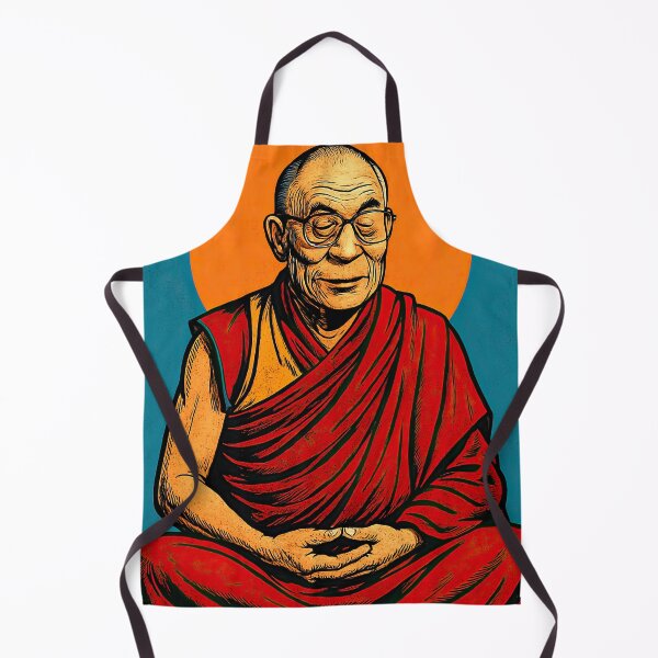 Item preview, Dalai Lama | Comics stylCartoone -  designed and sold by ComicsFactory.
