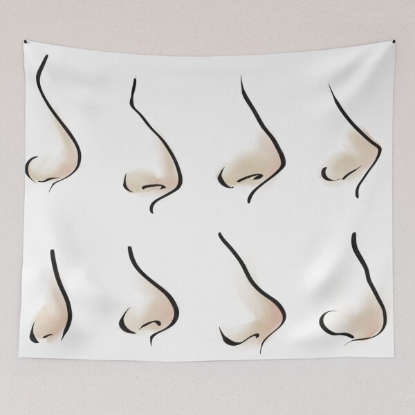 Item preview, Collection of human nose sketches in profile. designed and sold by LYAN-STORE.