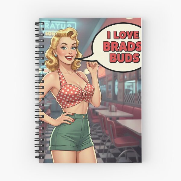 Item preview, Diner Darling: Brad’s Best Buds Babe designed and sold by BradsBestBuds.