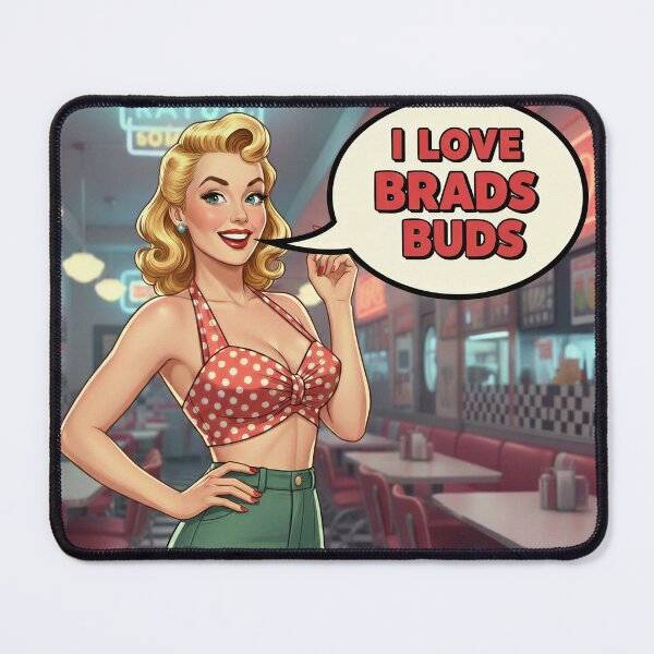 Item preview, Diner Darling: Brad’s Best Buds Babe designed and sold by BradsBestBuds.