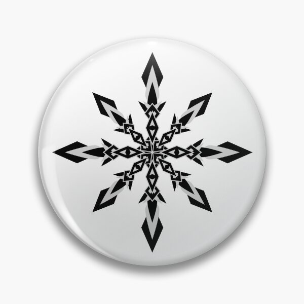 Item preview, Modern native tribal style throwing stars in black and gray. designed and sold by Nengsang.