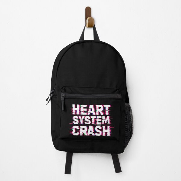 Item preview, Heart System Crash – Anti Valentines Glitch Text Design | Anti Love Statement designed and sold by R3XFORGE.