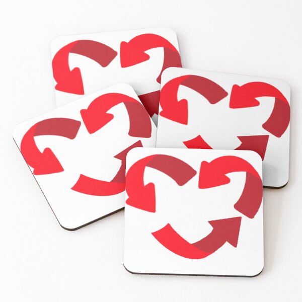 Item preview, Red heart recycle symbol sustainable love concept. designed and sold by LYAN-STORE.