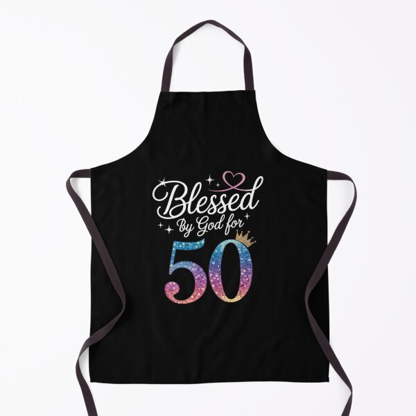 Item preview, Womens Blessed by God for 50 Years 50th Birthday Anniversary designed and sold by angolinnArt.