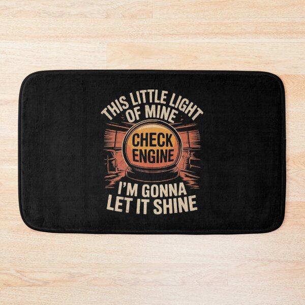 Item preview, Check Engine Light Shine Car Auto Mechanic Garage Men designed and sold by joyouartArt.