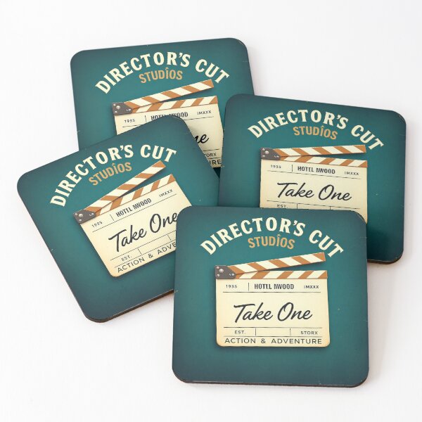 Item preview, Director's Cut Studios Vintage Movie Clapperboard Retro Cinema designed and sold by Cine8.