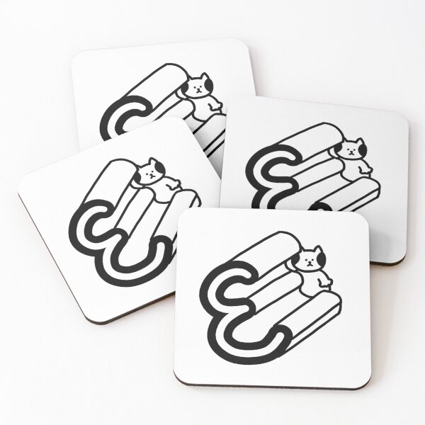 Item preview, a Cat next to epsilon designed and sold by superbaechoo.