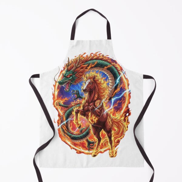 Item preview, Mythic Flame: Dragon & Horse Fusion designed and sold by Kikaytv.com.