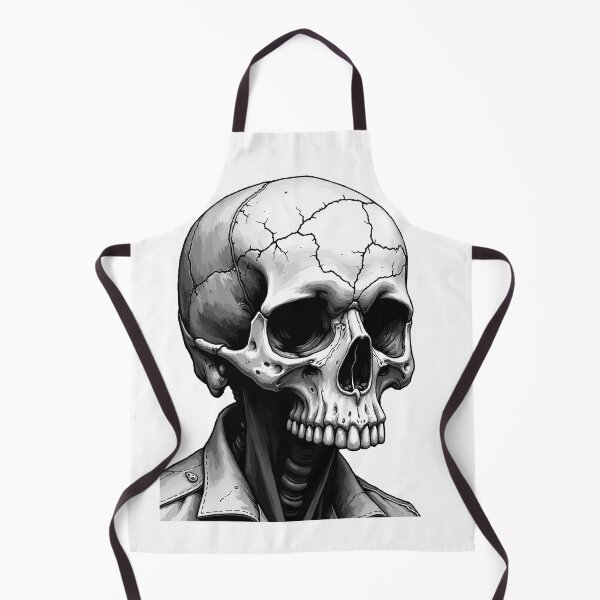 Item preview, Cracked Skull Dark Art designed and sold by Attivibe-1.