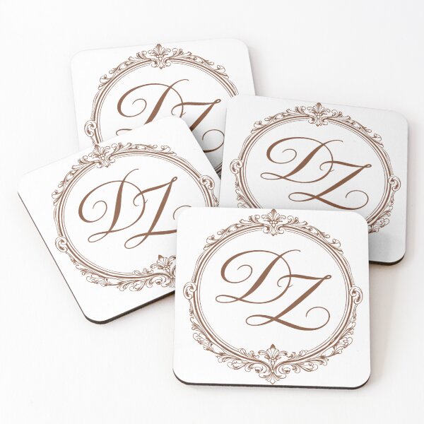 Item preview, Luxury DZ Monogram - Vintage Royal Emblem designed and sold by fethallah drissi.