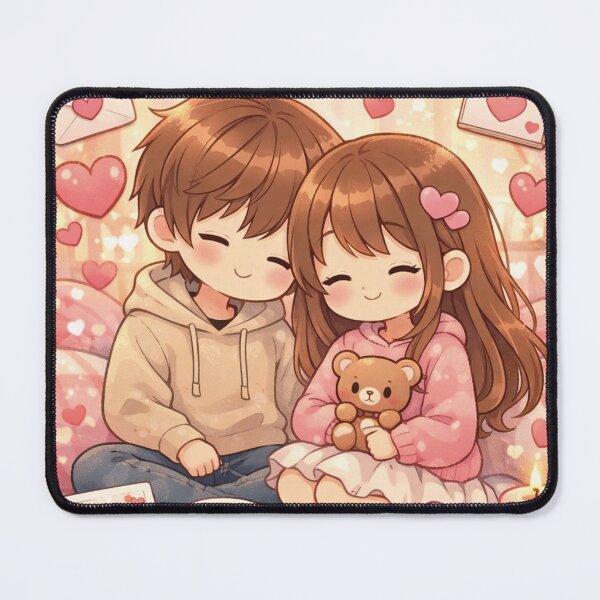 Item preview, Home is where you are – Cute kawaii couple designed and sold by Mauswohn.