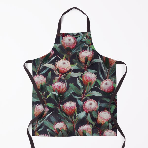 Item preview, Evening Proteas - Pink on Charcoal designed and sold by micklyn.
