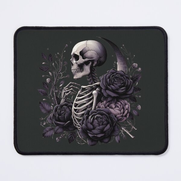 Item preview, Skeleton Moon Garden Emblem designed and sold by Roberta Calabrese.