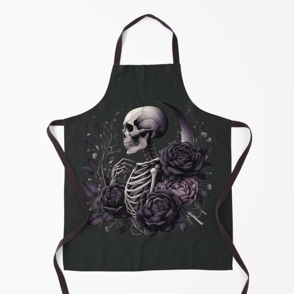 Item preview, Skeleton Moon Garden Emblem designed and sold by Roberta Calabrese.