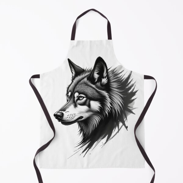 Item preview, Alpha Wolf Portrait designed and sold by Attivibe-1.