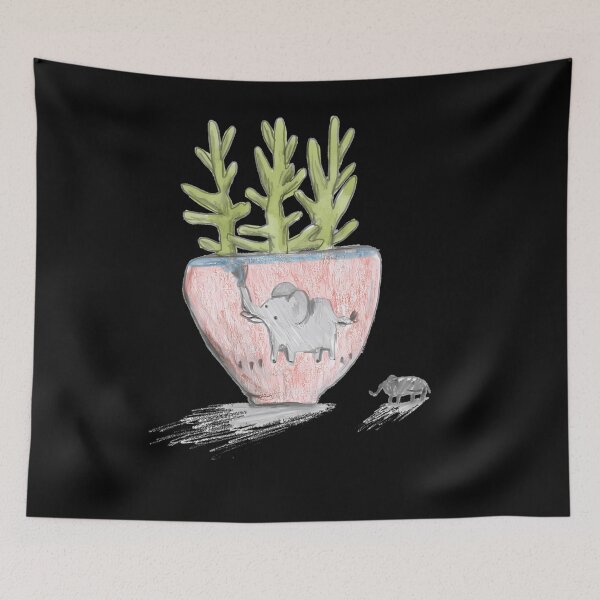 Item preview, Succulent Elephant Planter designed and sold by krvbfhdgtt84.