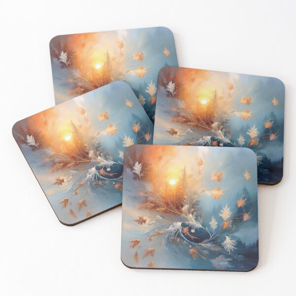 Item preview, Abstract winter art work designed and sold by Photopat.