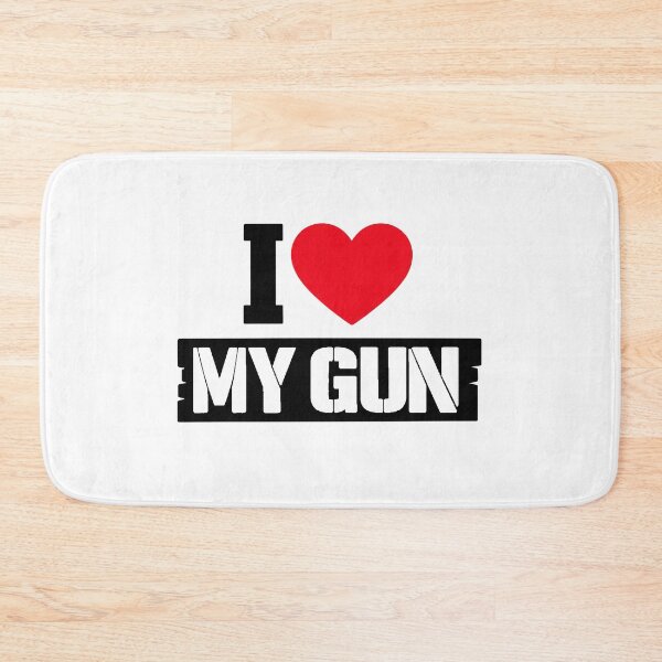 Item preview, I ❤️ MY GUN designed and sold by Tactical Override.