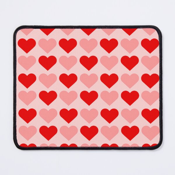 Item preview, Romantic Red and Pink Heart Pattern - Cute Valentine’s Day Hearts designed and sold by DeeLulu.