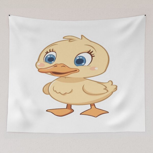 Item preview, Cute Confused Duck – Overthinking Emotional Duck Illustration designed and sold by RMTrendy.