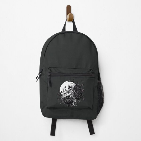 Item preview, Skeleton Moon Garden Emblem designed and sold by Roberta Calabrese.