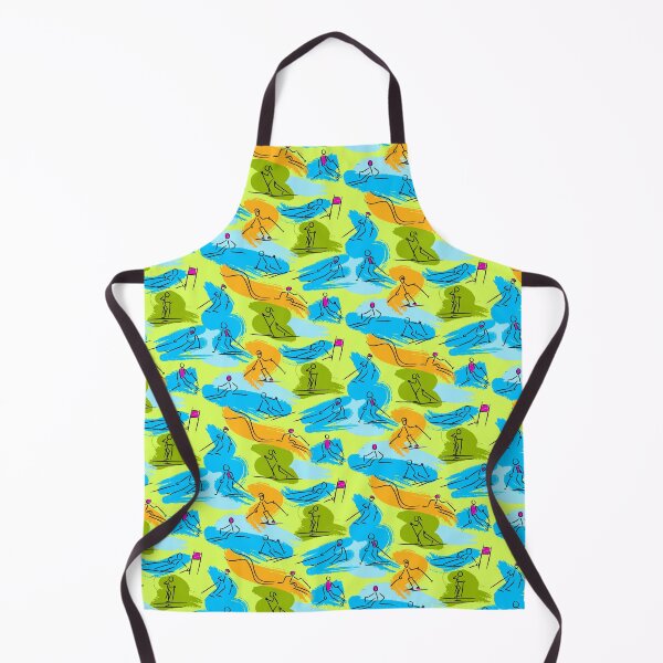 Item preview, Skiers Skiing Sketches Colorful designed and sold by VintageStyle.