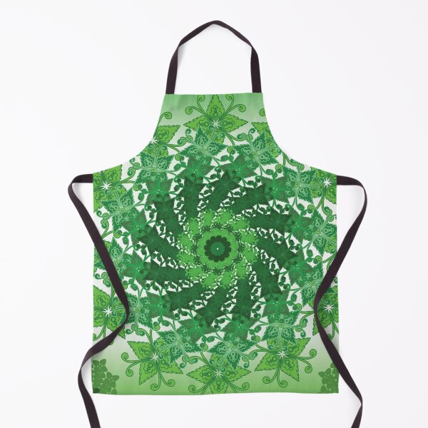 Item preview, Green Healing Mandala Spiral Energy designed and sold by OIL Pattern Design .