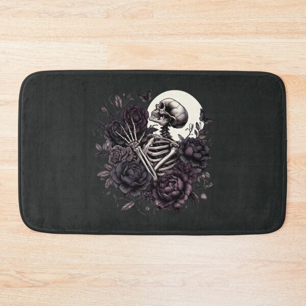 Item preview, Skeleton Moon Garden Emblem designed and sold by Roberta Calabrese.