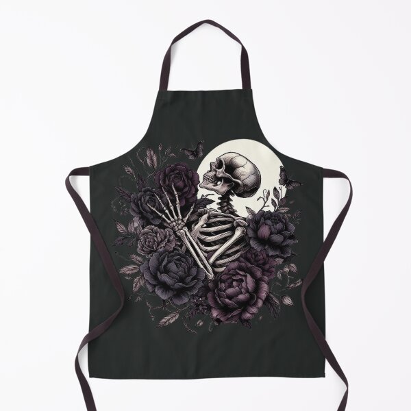 Item preview, Skeleton Moon Garden Emblem designed and sold by Roberta Calabrese.