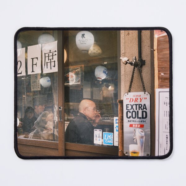 Item preview, Elderly Man at an Izakaya in Ueno’s Ameya-Yokocho, Tokyo designed and sold by Pix4Japan.