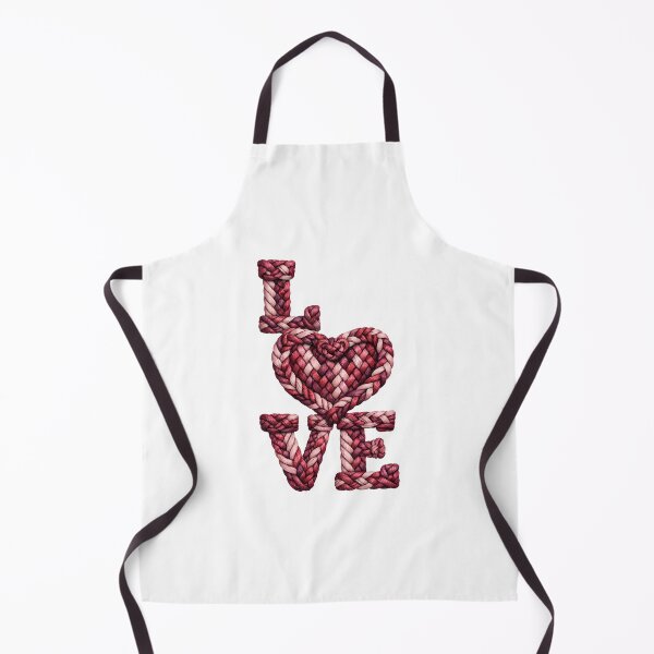 Item preview, Love Rope Typography Heart Design designed and sold by PrintandJoy.