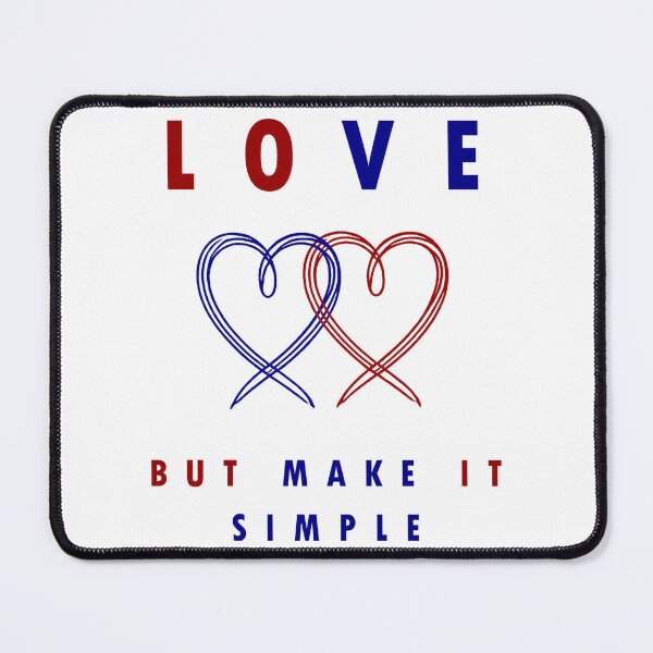 Item preview, Love, But Make It Simple. Minimalist hearts. designed and sold by OlizaPrint.