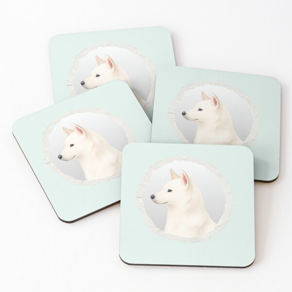 Item preview, Jindo Dog Watercolor Illustration – Korea’s National Dog designed and sold by mycreastyle.