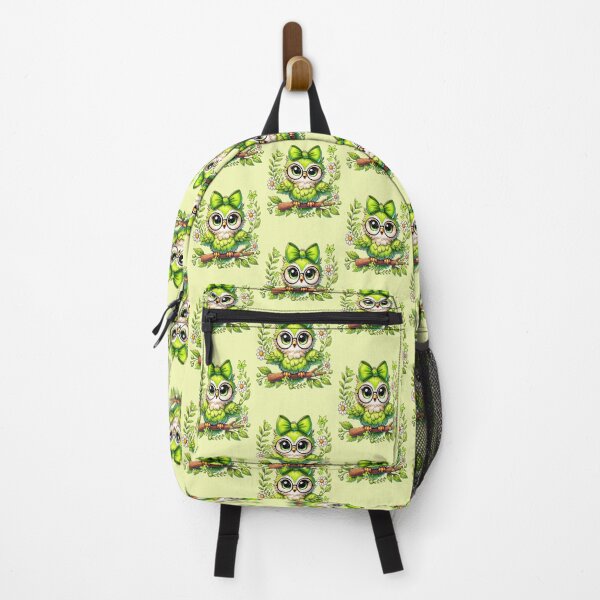Item preview, Cute little green owl, fantasy art designed and sold by LoneAngel.