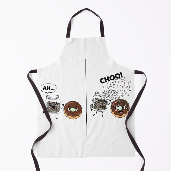 Item preview, Funny Sprinkle Sneeze Transforms Plain Donut designed and sold by Clay Artista.