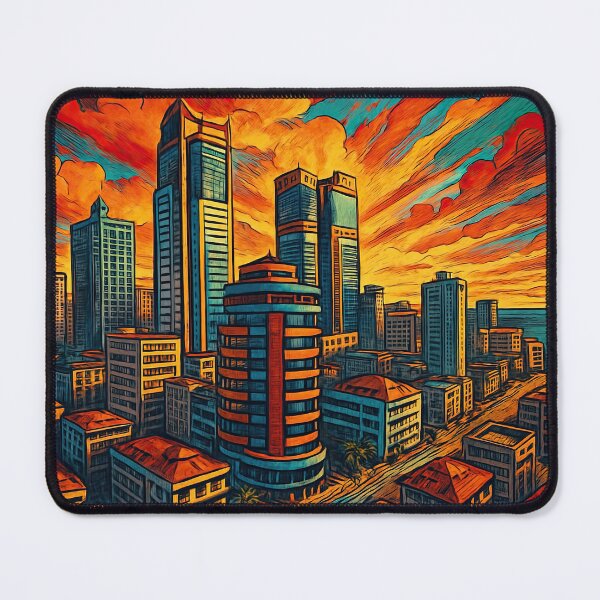 Item preview, Dar Es Salaam, city | Comics stylCartoone - designed and sold by ComicsFactory.
