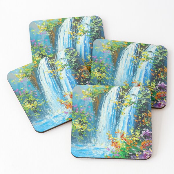 Item preview, Summer Waterfall designed and sold by Olha Darchuk.