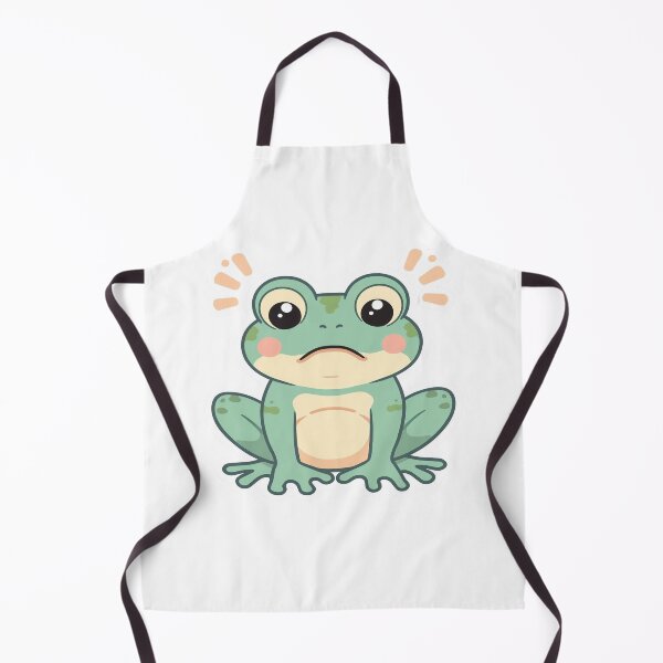 Item preview, Cute Confused Frog – Overthinking Emotional Fog Illustration designed and sold by RMTrendy.