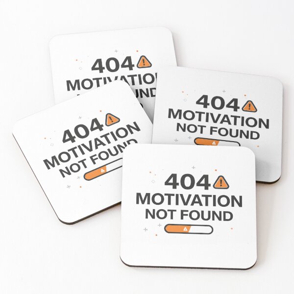 Item preview, Motivation not Found! designed and sold by NotFoundIRL.